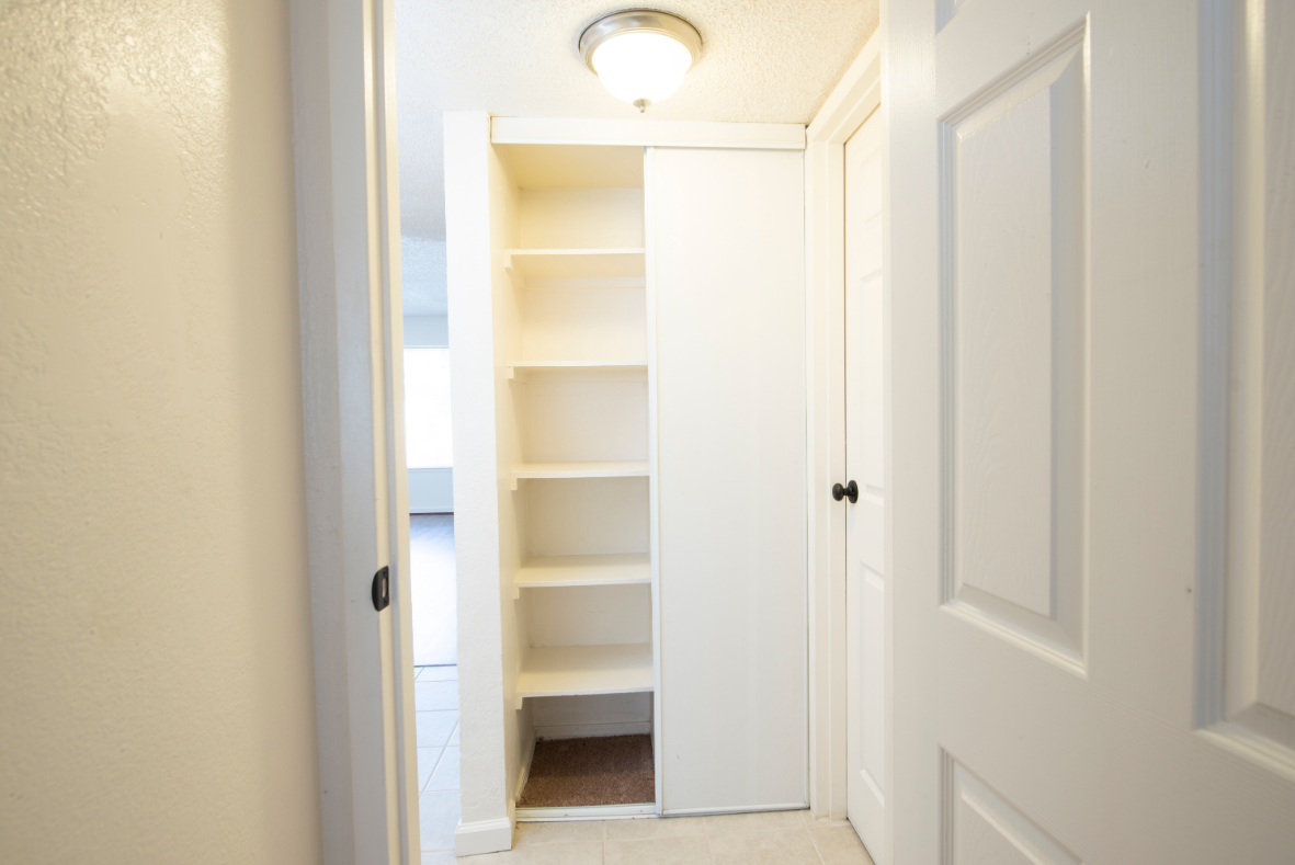 Hallway closet for optimal storage